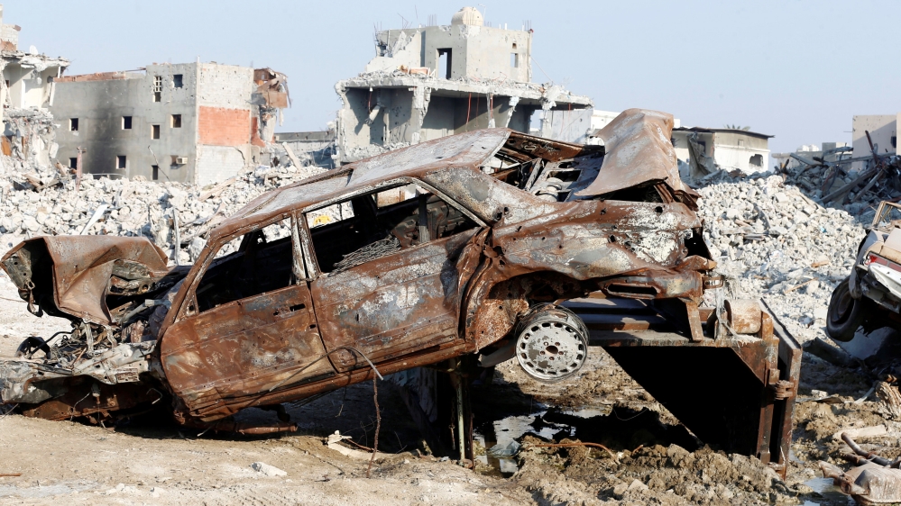 The Saudi campaign against Awamiya has destroyed the town's old quarter [File: Faisal al-Nasser/Reuters]