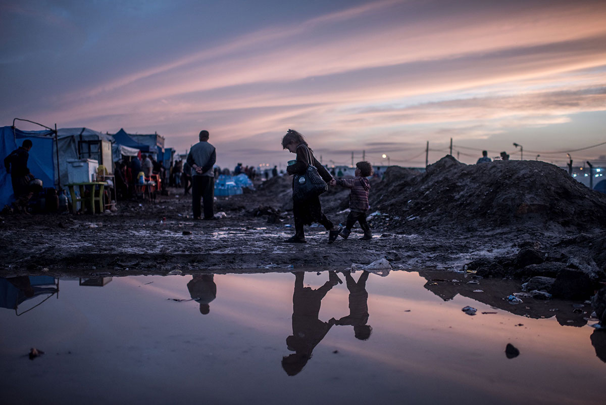 Iraqi displaced children/Please Do Not Use