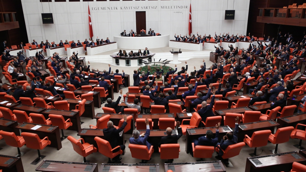 TURKEY-SYRIA-IRAQ-CONFLICT-PARLIAMENT