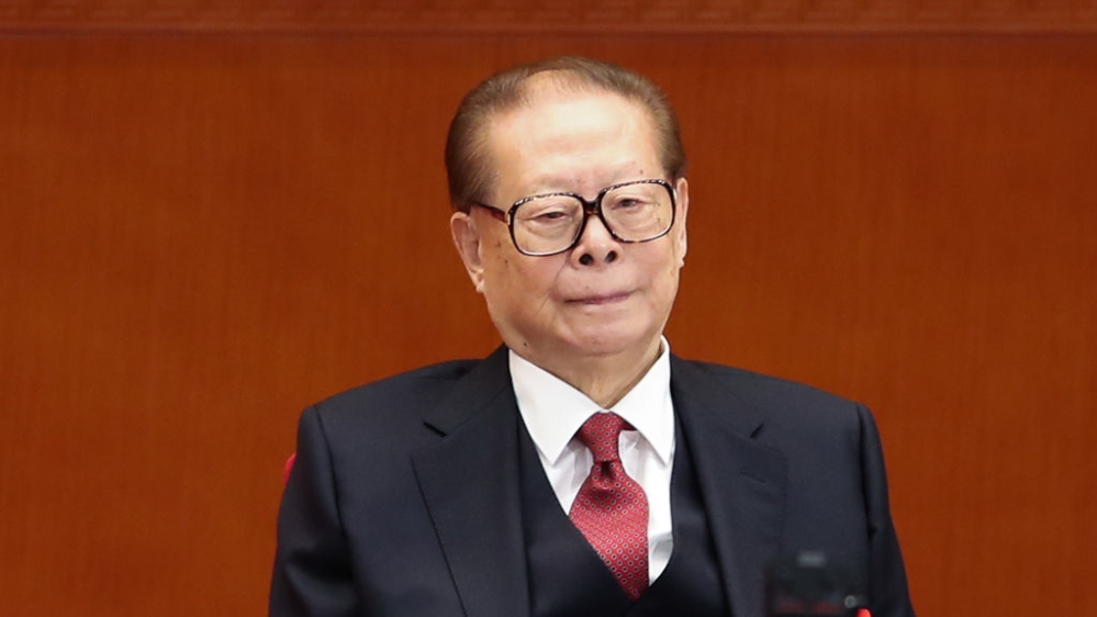 Jiang Zemin, president from 1993 to 2003 [Lintao Zhang/Getty Images]