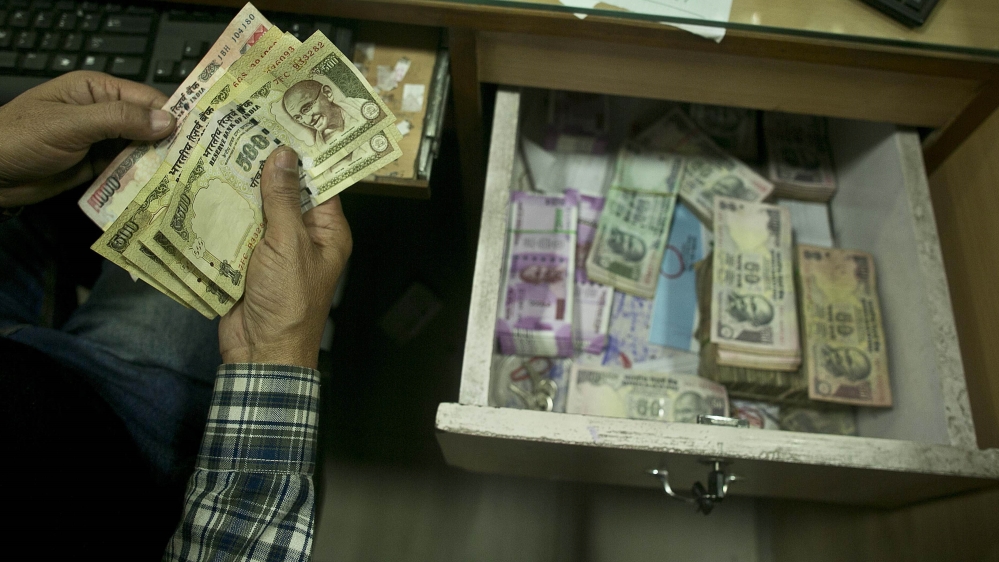 The growth rate declined to 5.7 percent in the first quarter of this year as compared to 7 percent in the third quarter of last year [File: Anupam Nath/AP Photo]