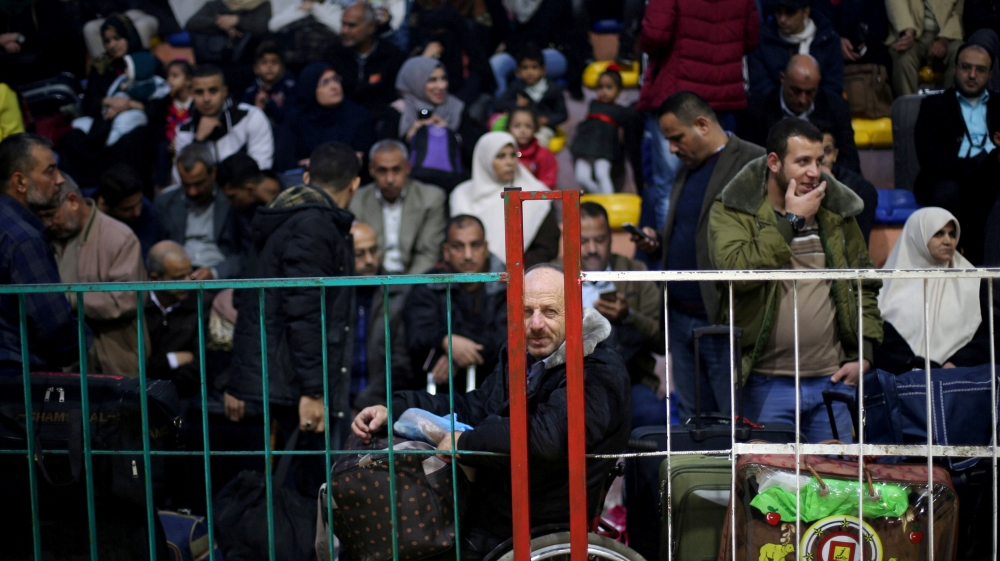 According to local journalists, more than 20,000 Palestinians have applied to leave the Strip [Reuters]