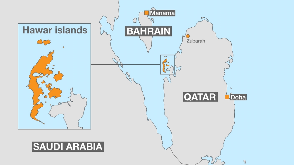 Hawar-Zubarah bahrain qatar