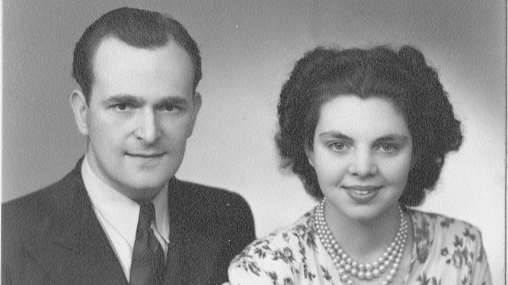 
Harry Leslie Smith married Friede Edelmann in August 1947, when relationships with Germans were still taboo [Courtesy: Harry Leslie Smith]
