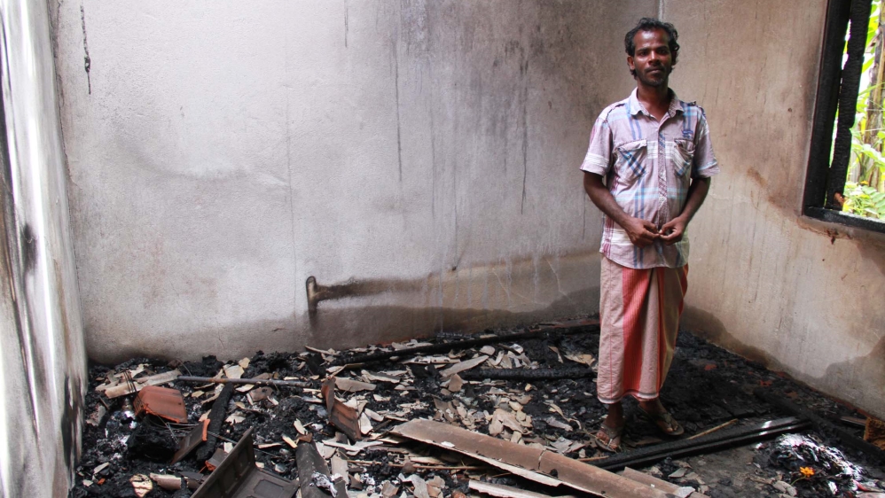 Muslims in Ginthota and across parts of the island nation have been living in fear and trauma [M Riza/Al Jazeera]