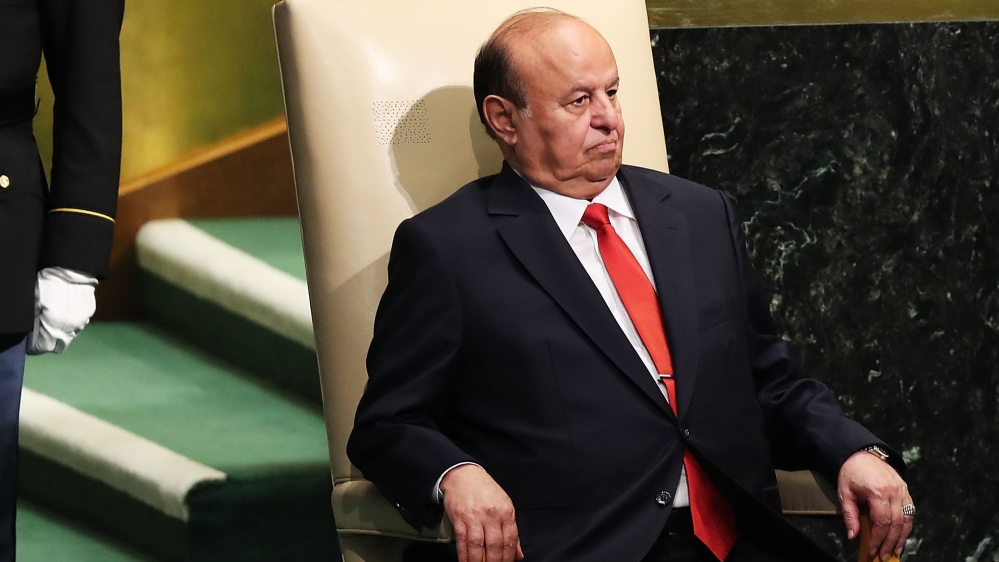 Abd-Rabbu Mansour Hadi was elected president after protests lasting nearly a year against former President Ali Abdullah Saleh  [AFP]