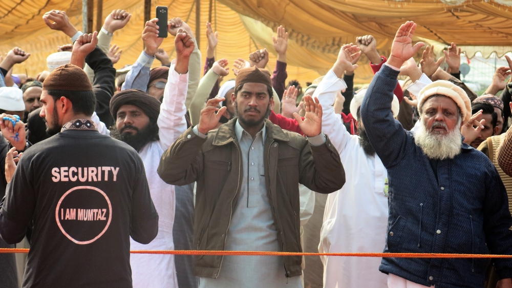 Pakistan Protesters anti-blasphemy