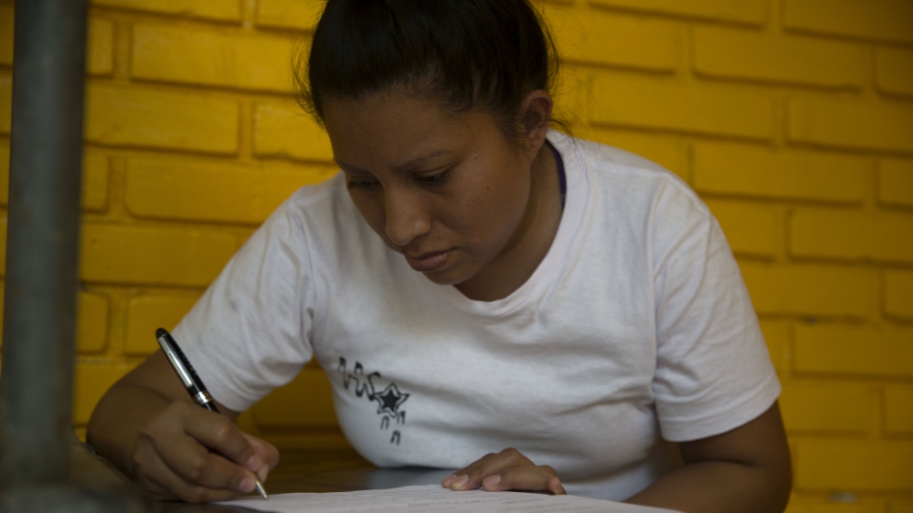 Carmen Vasquez hopes to be able to regain her freedom soon [Ali Rae/Al Jazeera]