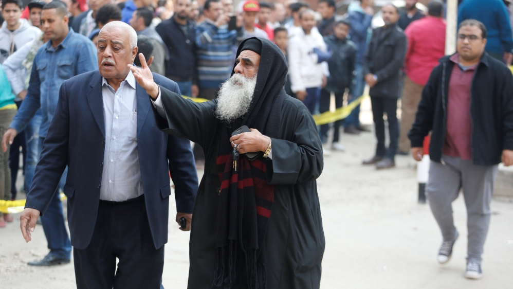 Christians make up about 10 percent of Egypt's population [Amr Abdallah Dalsh/Reuters]