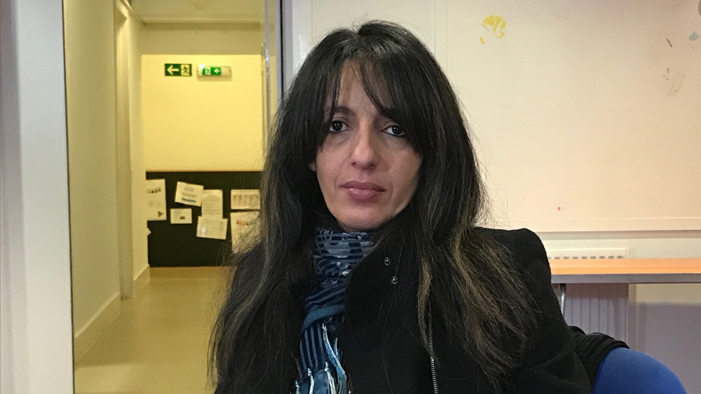 Samia Badani, a local organiser, says the community provided essential support [Sophia Akram/Al Jazeera]