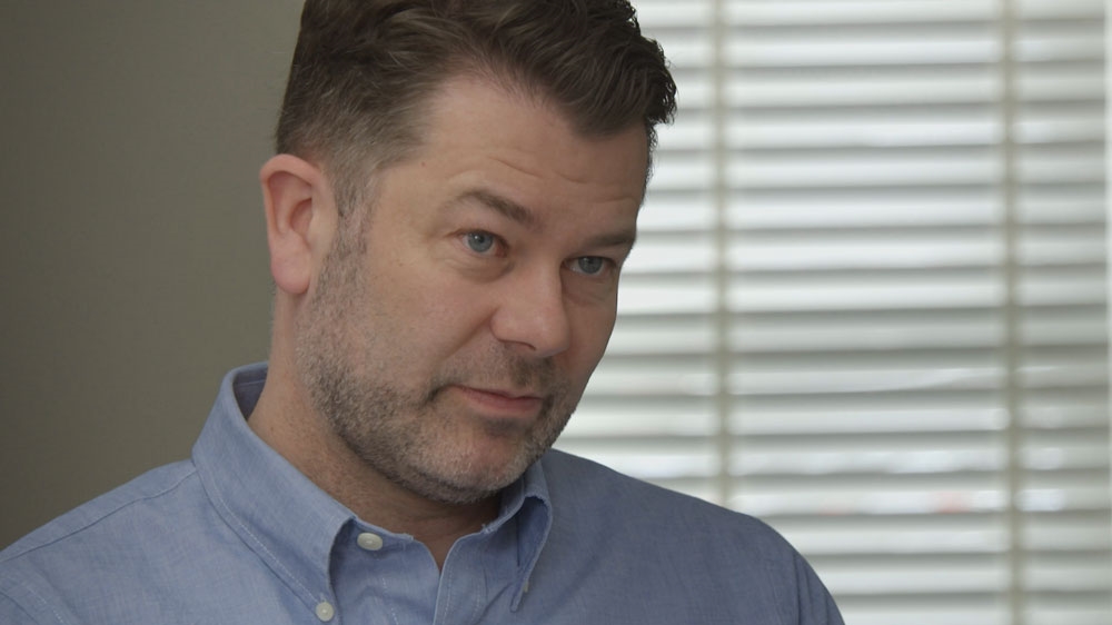 Cliffe says as a child he 'simply didn't have the words' to talk about sexual abuse [Al Jazeera]