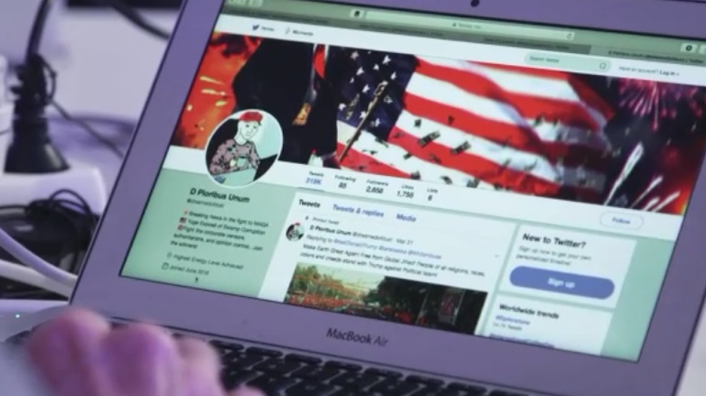 Activity, anonymity and amplification are the three identifiers used to distinguish between a real Twitter account and a bot. [Al Jazeera]