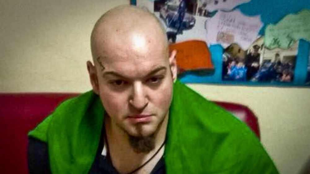 Luca Traini was arrested by Italian Carabinieri after shooting six African migrants in Macerata, Italy [EPA]
