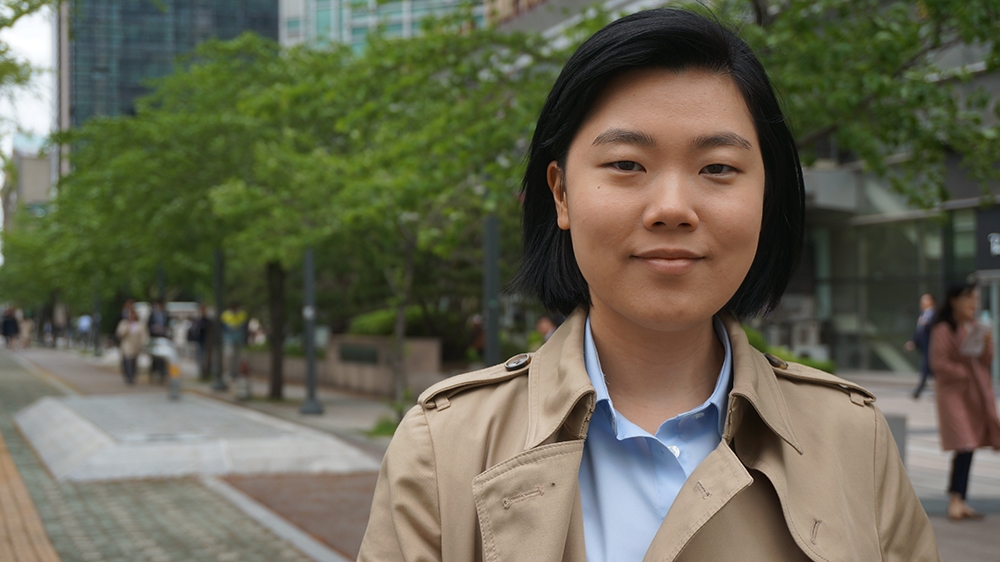 Suh Hyung-lim thinks Kim walking to Panmunjom shows attitude change [Wooyoung Lee/Al Jazeera]