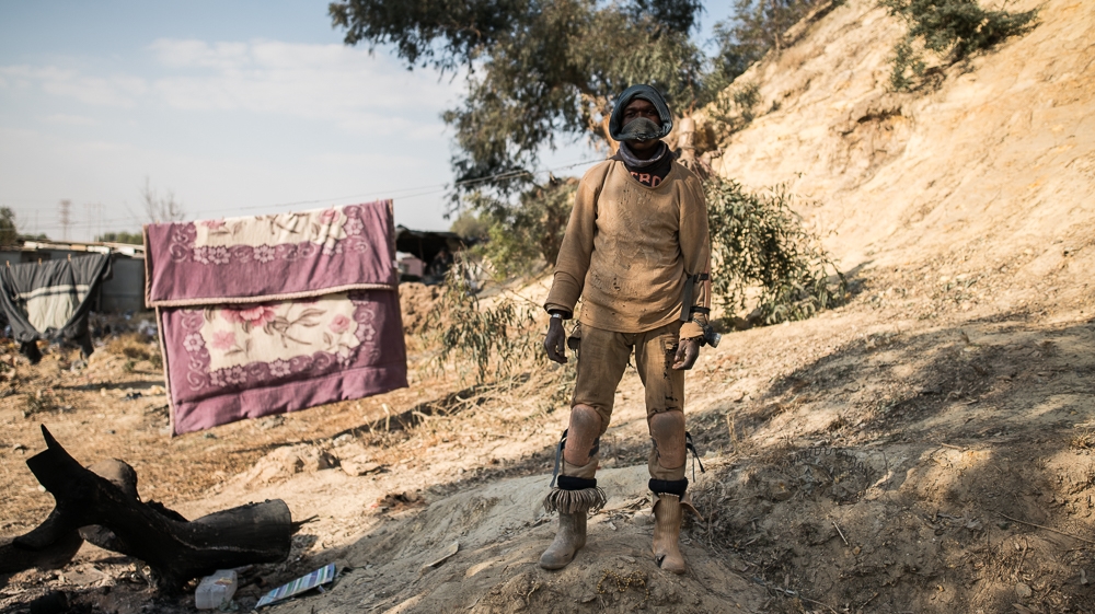 South Africa illegal gold mining