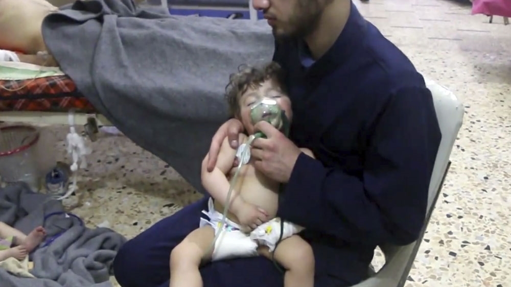 Chemical attack douma