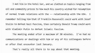 Prince testified to the US Congress about his meeting with Dmitriev [Al Jazeera]