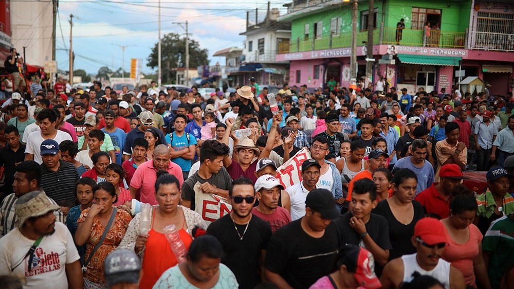 Mexico Migrant caravan