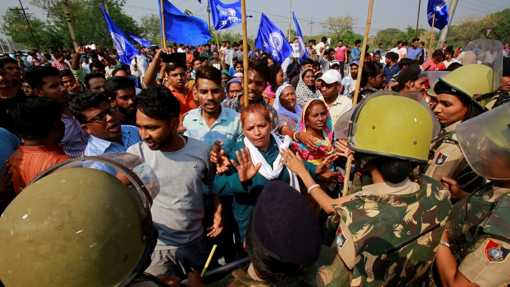 India Dalit protests