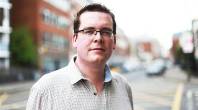 McGuirk, director of communications at Save the 8th [Barbara McCarthy/Al Jazeera]