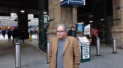 Wael Shawish lives in Glasgow, Scotland