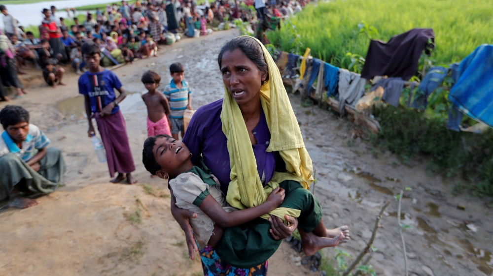 Rohingya refugees border Myanmar Reuters