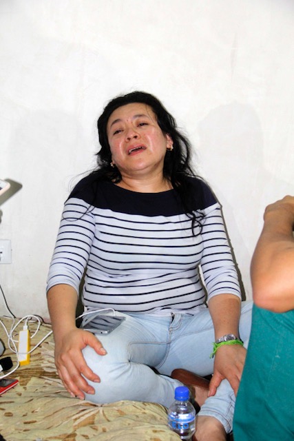 Norma Ascona works in the colonial City of Antigua, about 45 minutes away from San Miguel Los Lotes  [Imer Lucero/Immagine Profesionale/Al Jazeera]