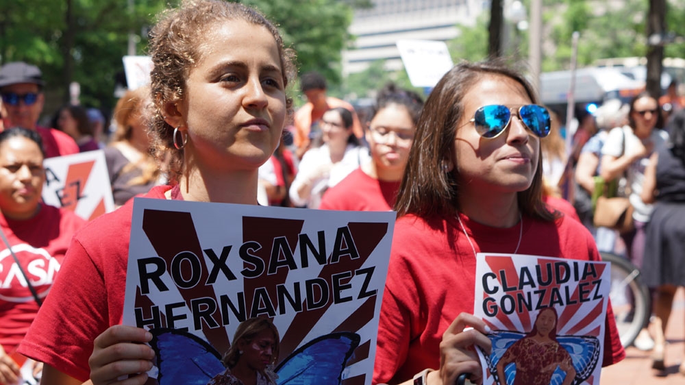 The move to separate children at the border has been condemned by activists [Azad Essa/Al Jazeera]