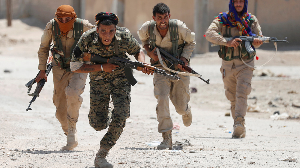 YPG fighters