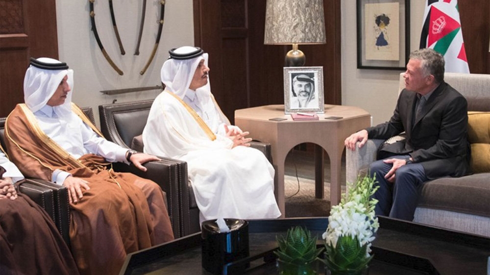 Qatar Jordan aid