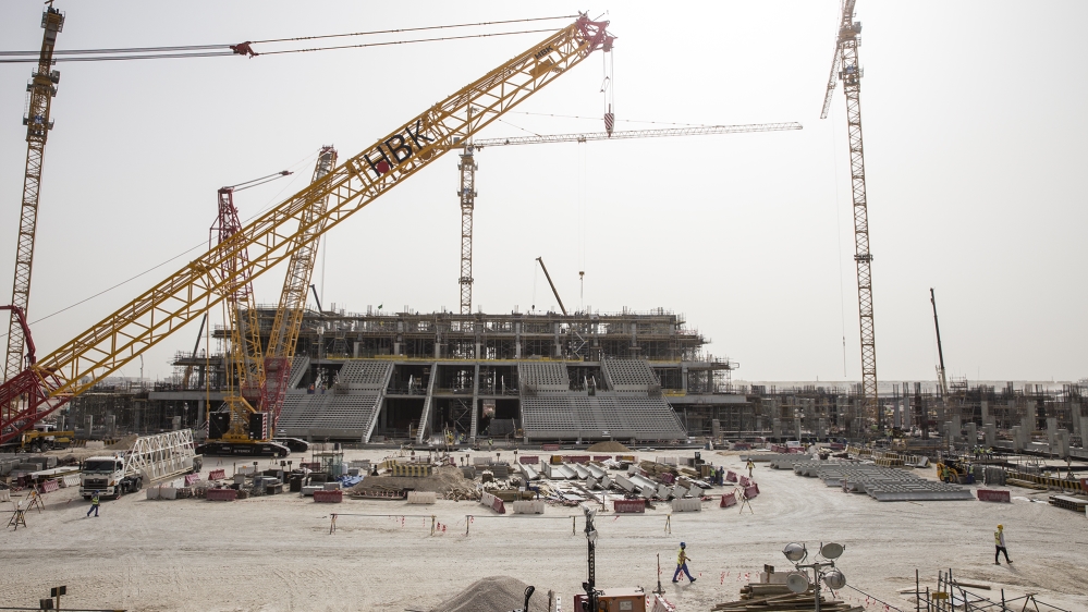 Lusail Stadium will host the World Cup 2022 final [Faras Ghani/Al Jazeera]