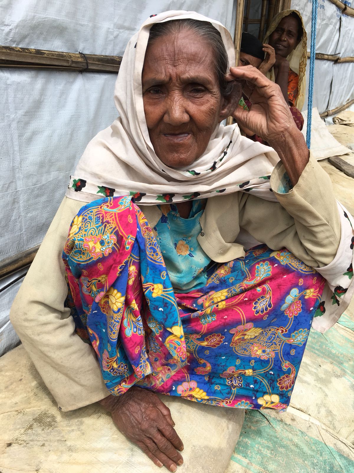 Gul says she has fled persecution in Myanmar on three separate occasions in her lifetime [Mohammed Jamjoom/Al Jazeera]