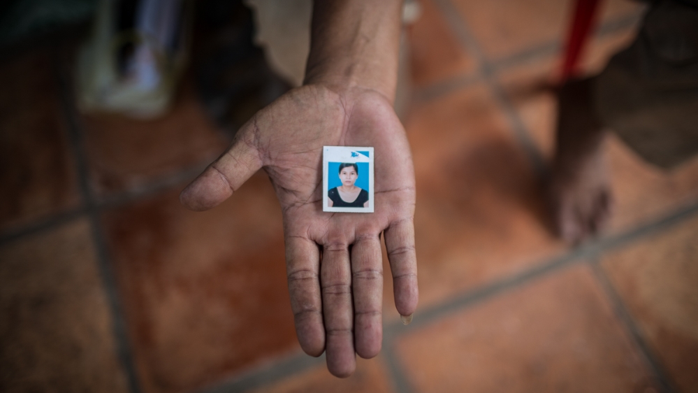 Tuyet told her partner in Vietnam by phone that she is being abused by the family she works for in Riyadh [Yen Duong/Al Jazeera]