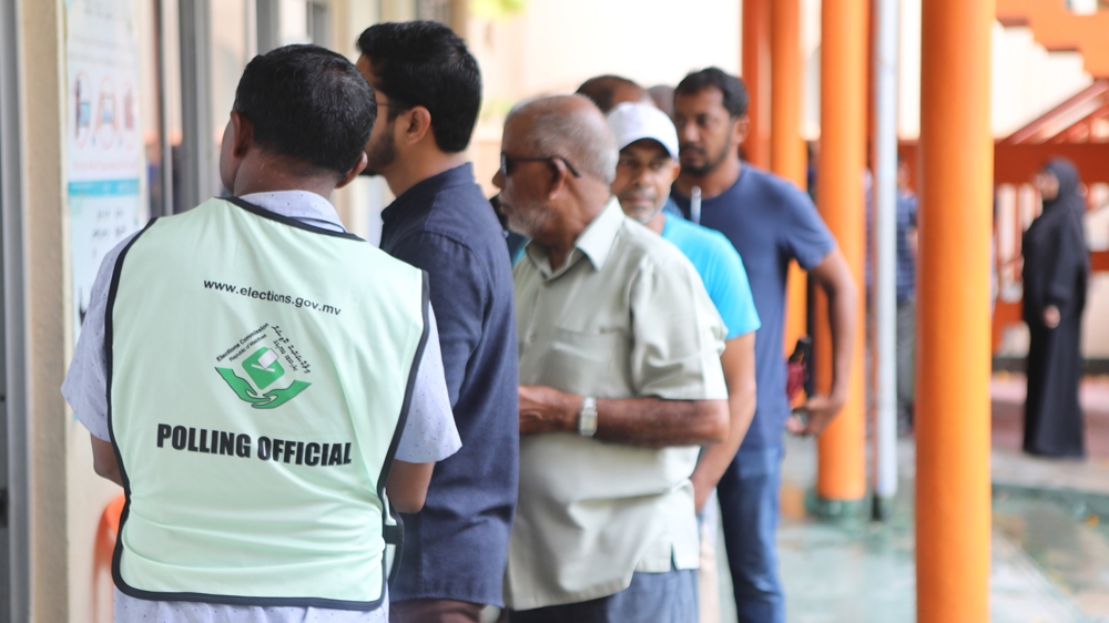 Today's elections are regarded as a test for democracy in the island nation [Sharif Ali/Al Jazeera]