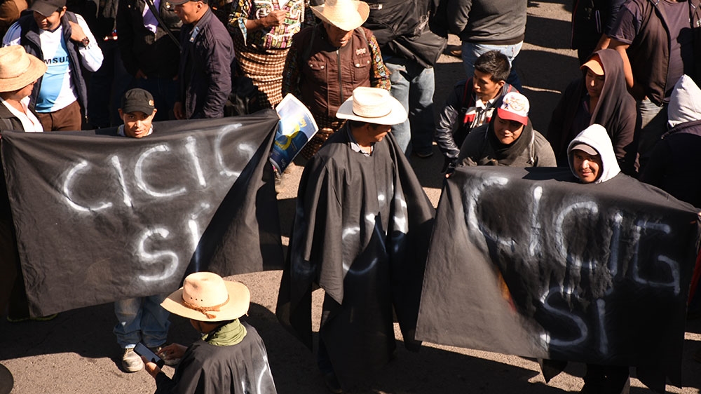 Other protests are set to take place throughout the week [Nelton Rivera/Al Jazeera] 