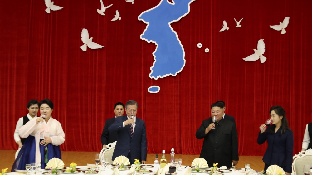 North And South Korean Leaders Meet For Third Summit It Pyonyang