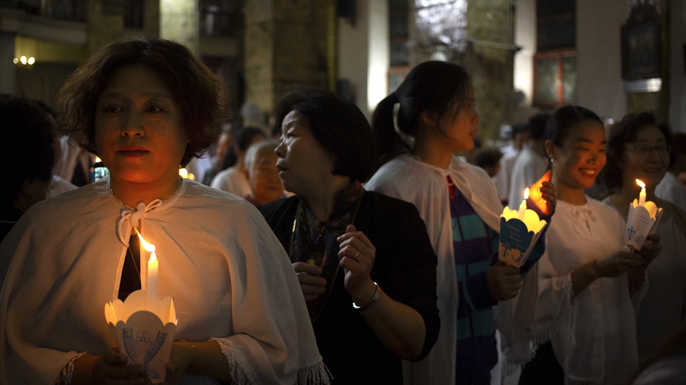 china catholics