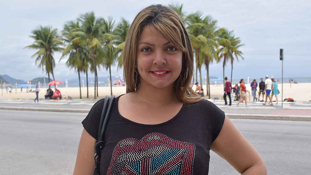 Malena Alberti has switched her allegiance from the leftist PT to far-right Bolsonaro [David Child/Al Jazeera]