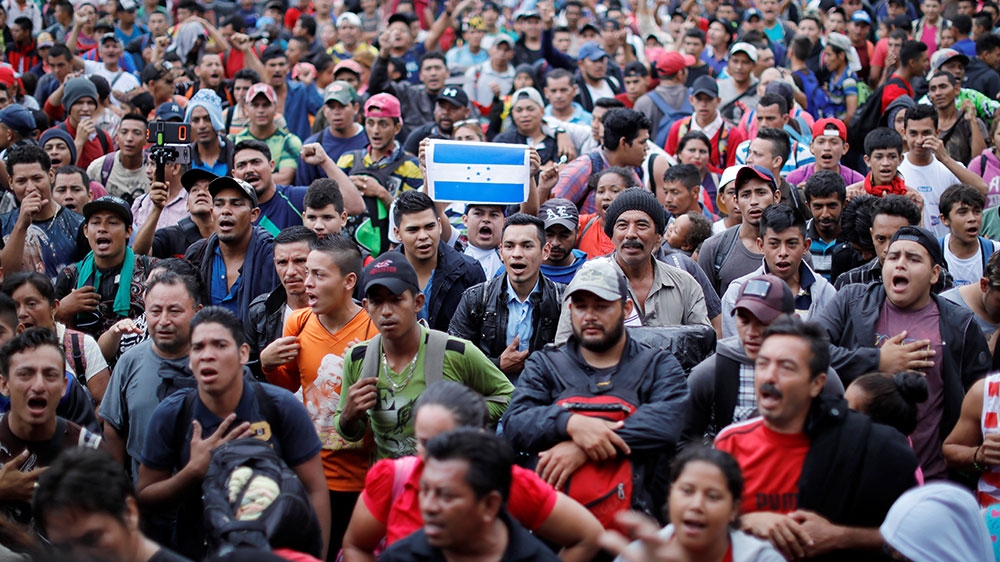 Honduras caravan