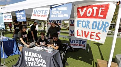 Florida saw a deadly school shooting this year, causing a movement to get pro-gun control leaders elected [John Raoux/AP Photo]