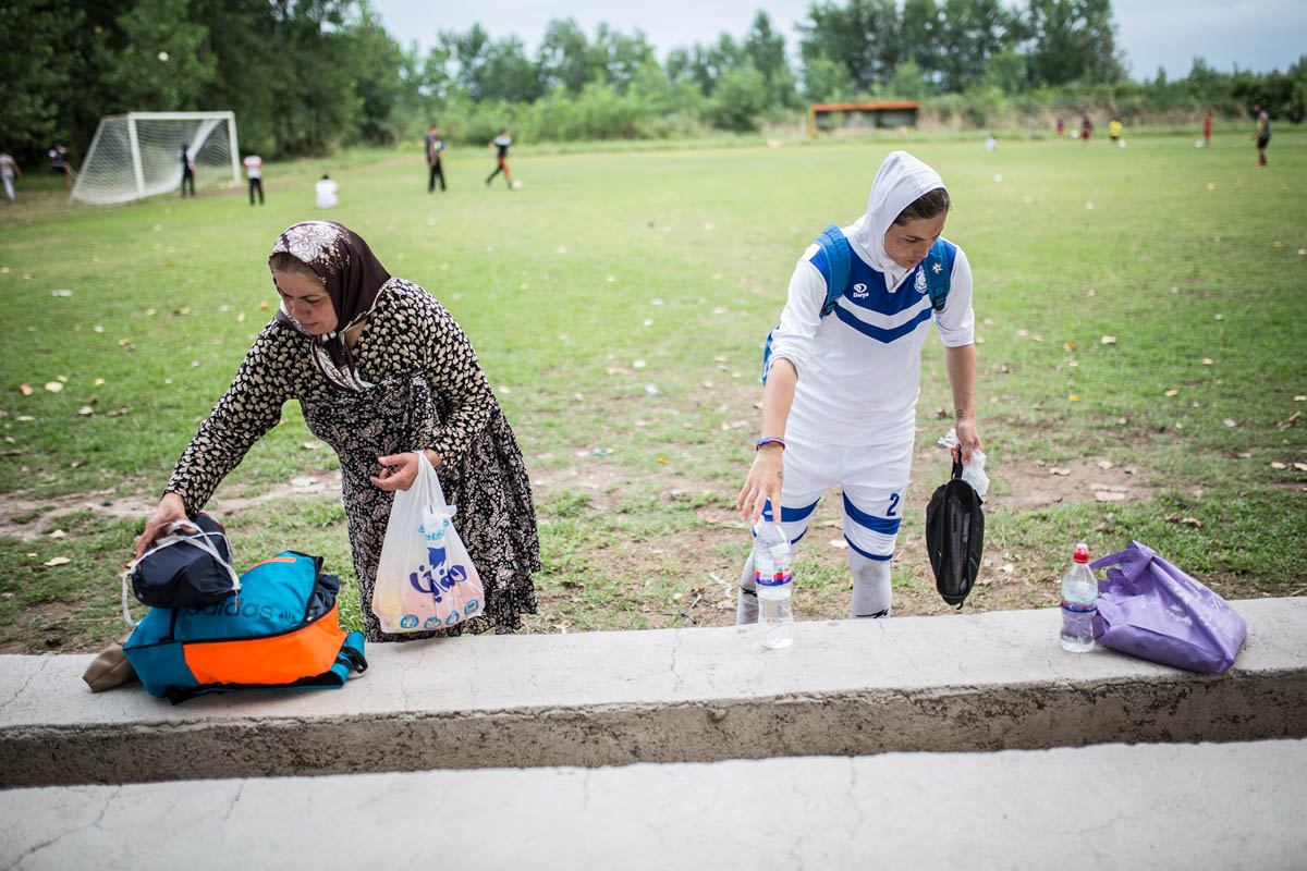 What''s it like to be a female football player in Iran?