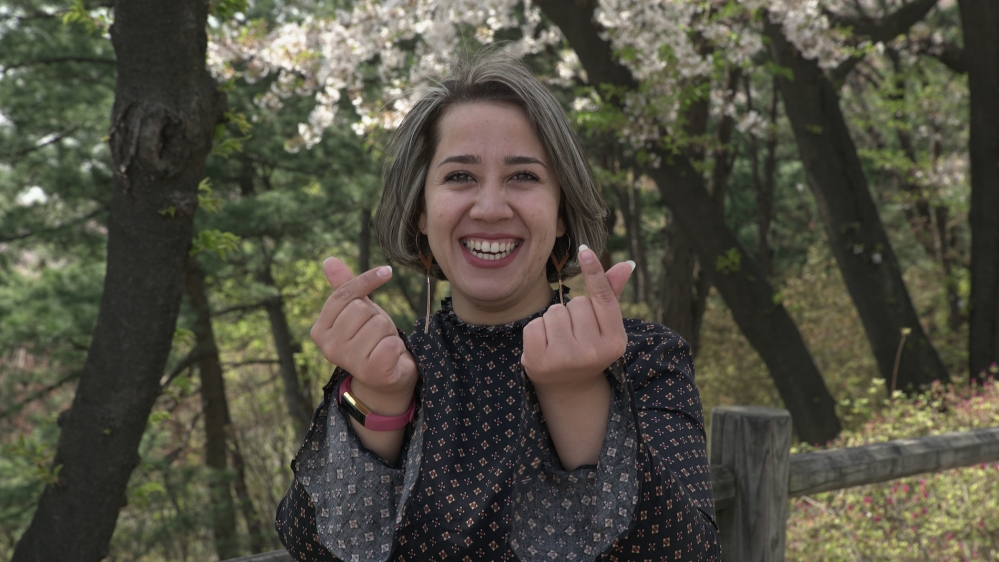 Heba is obsessed with all things Korean [Al Jazeera]