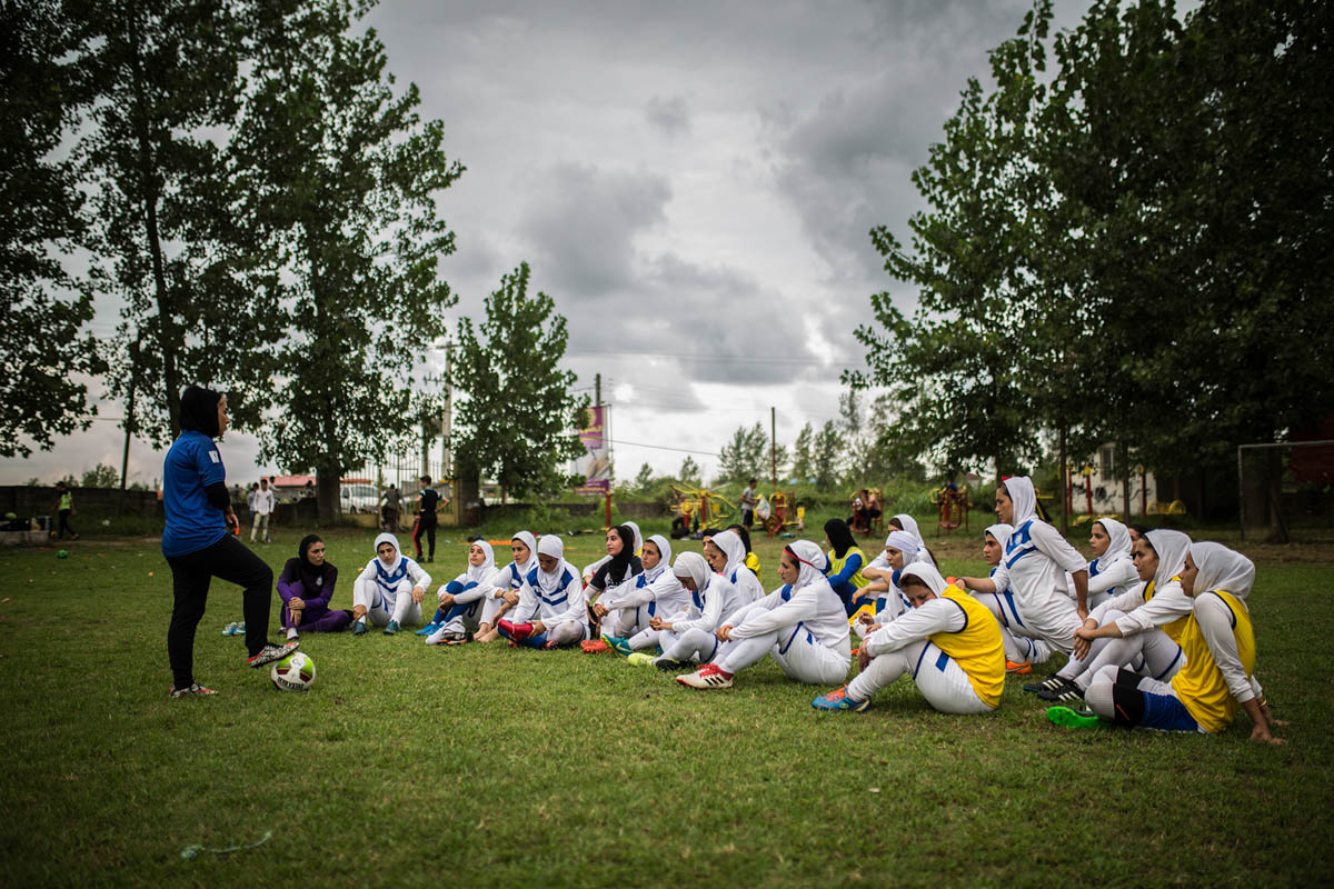 What''s it like to be a female football player in Iran?