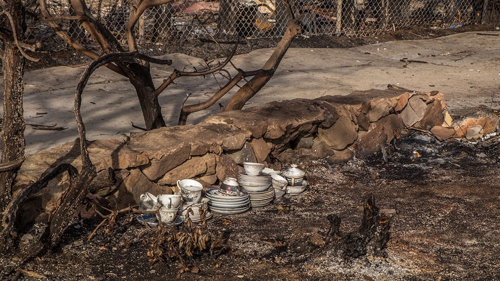 Southern California wildfire [Eline van Nes/Al Jazeera]