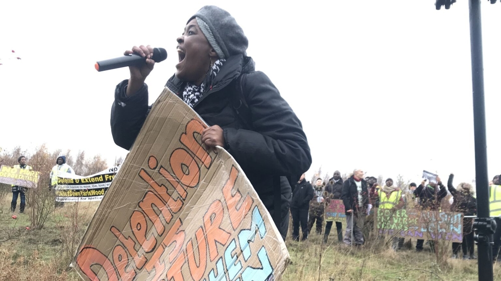 About 200 women are thought to be currently held at Yarl's Wood [Claire Gilbody-Dickerson/Al Jazeera]
