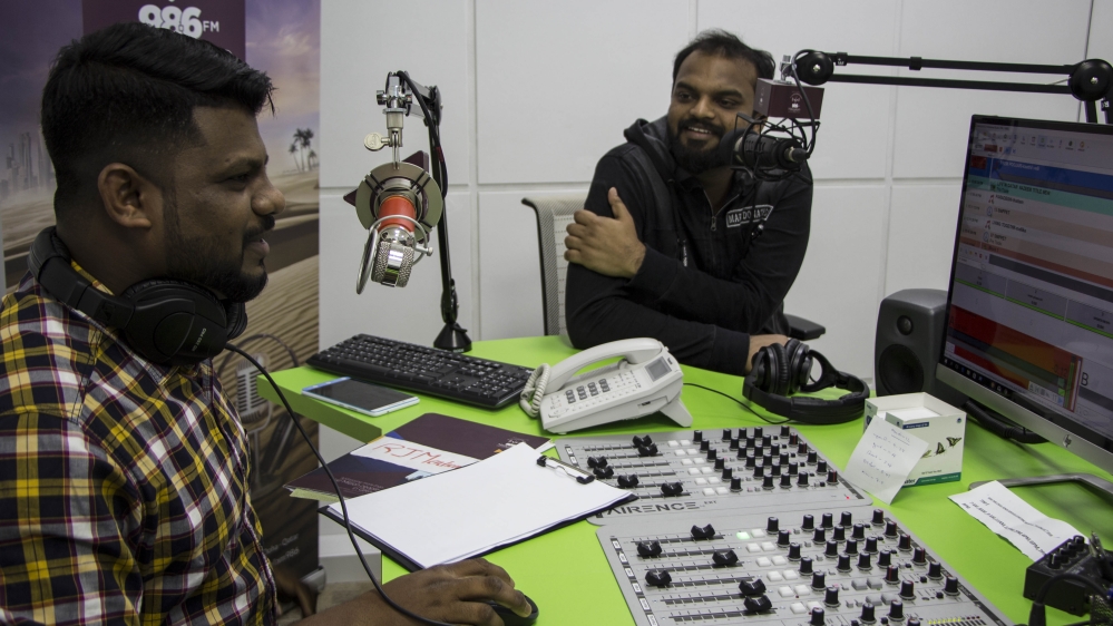 More than 600,000 people in Qatar speak Indian languages such as Hindi and Malayalam [Ayilah Chaudhury/Al Jazeera]