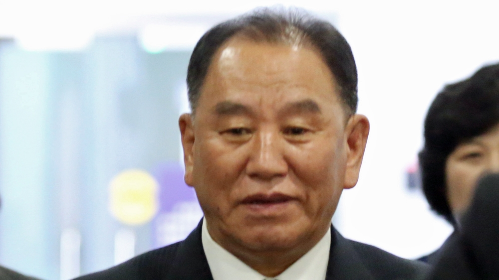 Kim Yong-chol, a senior North Korean official [EPA]