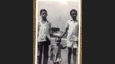 Monir's (on the right) family shared this picture, claiming it was taken in 1973 [David Bergman/Al Jazeera]