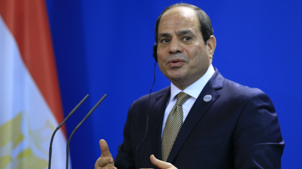 Angela Merkel - Abdel Fattah el-Sisi press conference in Berlin