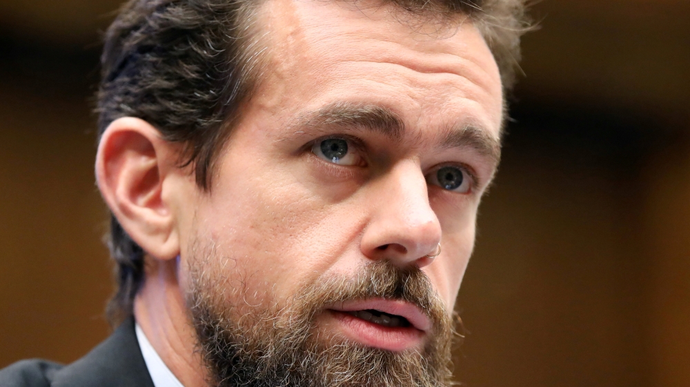 FILE PHOTO: Twitter CEO Jack Dorsey testifies before the House Energy and Commerce Committee on Capitol Hill in Washington